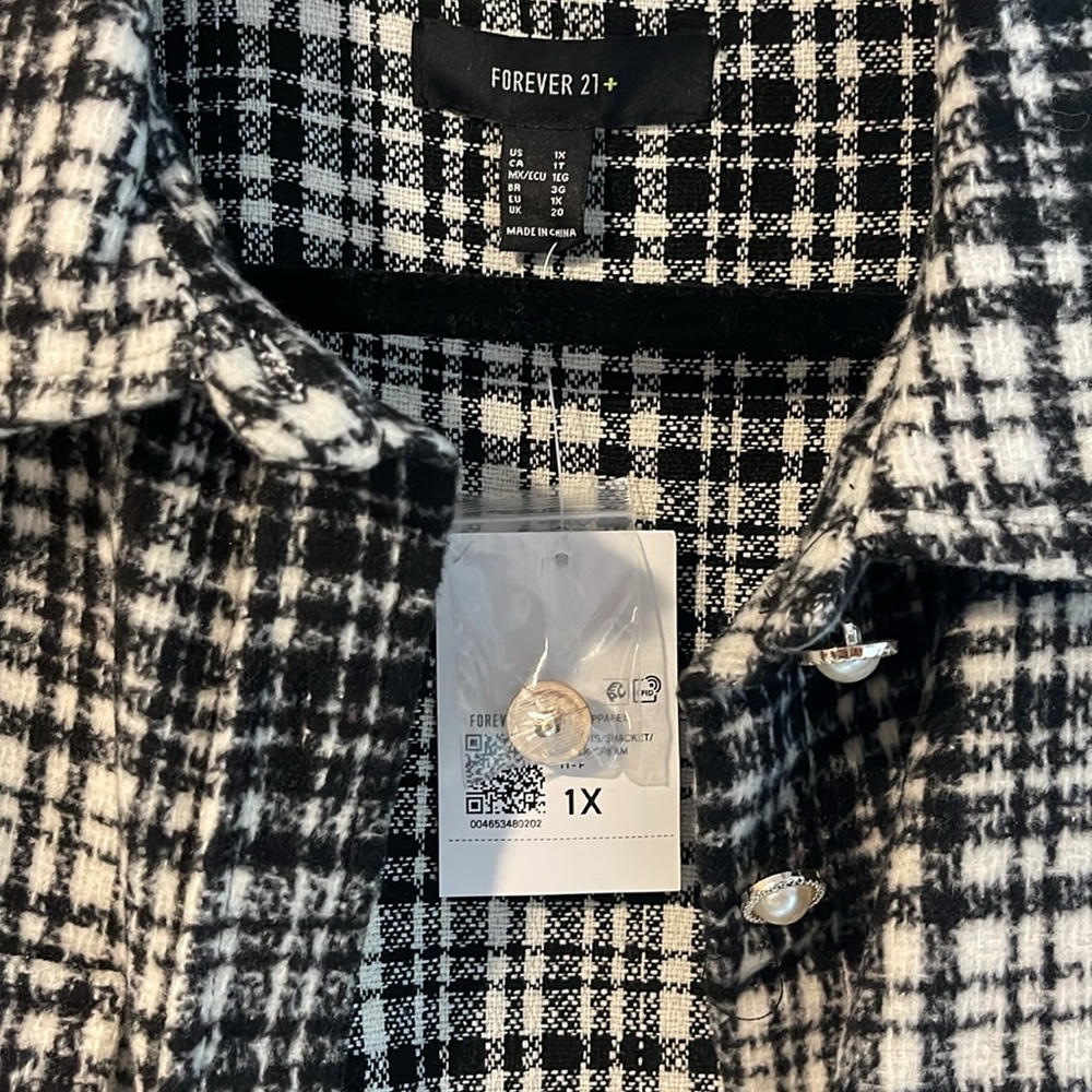 Plus Size Drop-Sleeve Shacket - image 2